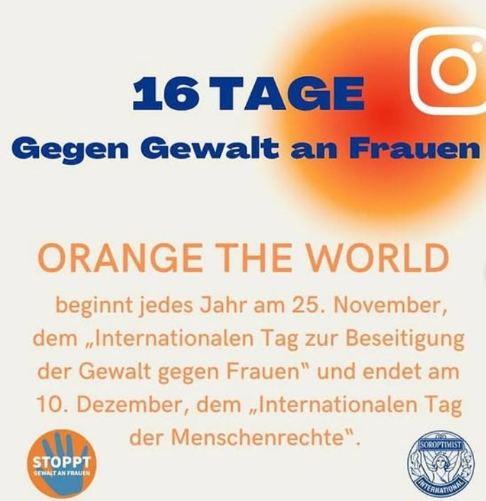 16 Tage gegen Gewalt an Frauen